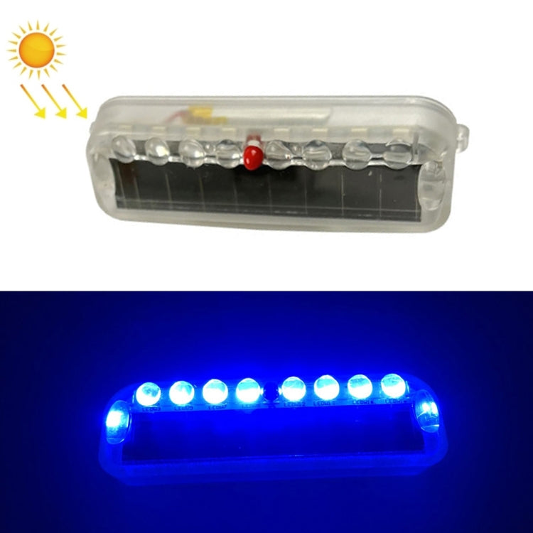 LED Solar Decorative Night Vibration Lighting Warning strobe Lamp