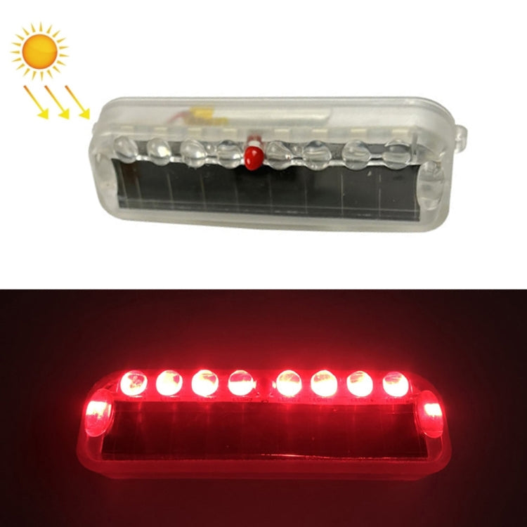 LED Solar Decorative Night Vibration Lighting Warning strobe Lamp