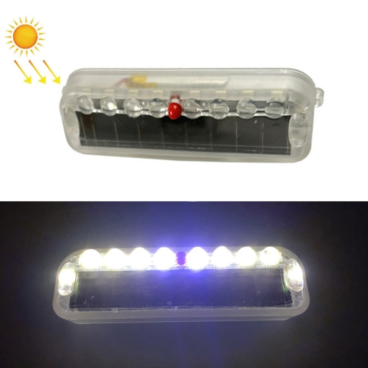 LED Solar Decorative Night Vibration Lighting Warning strobe Lamp