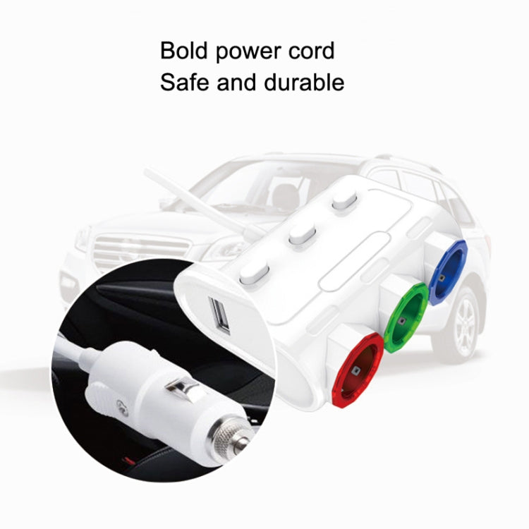 MEICHELE Car Cigarette Lighter Charger Dual USB 1A+2.1A With Switch ÎҵÄÉ̵ê