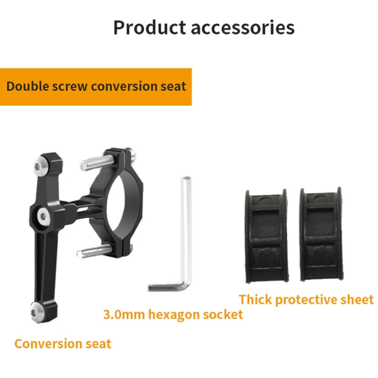 Bicycle Aluminum Alloy Bottle Cage Conversion Seat Fixed Adjustable Bottle Cage Reluova