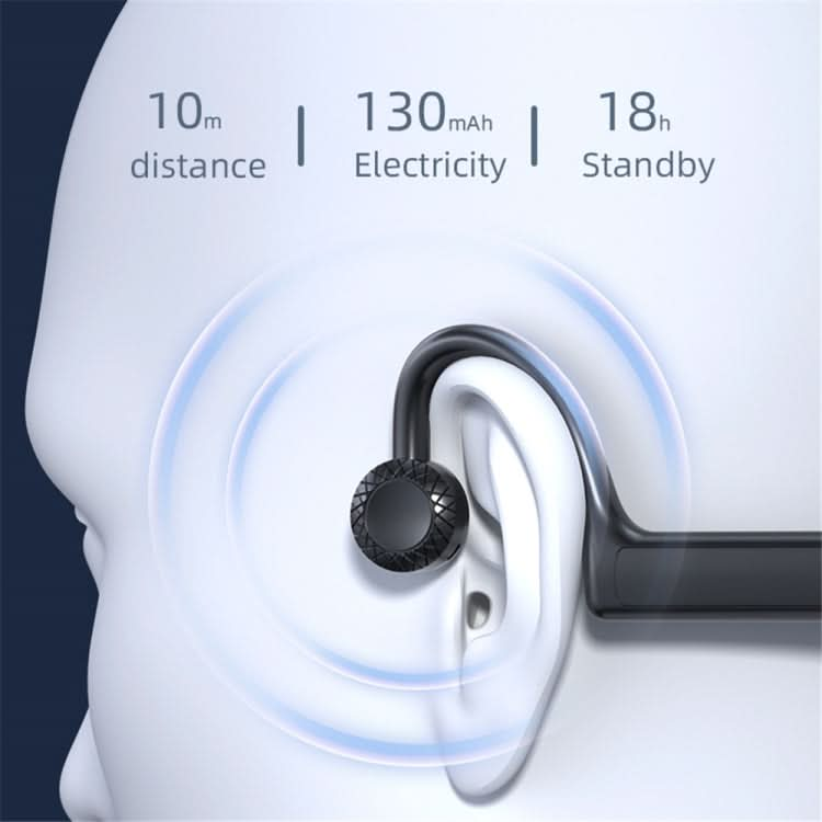 KS-19 Bluetooth Headset Sound Conducting Hanging Neck Business Headphones