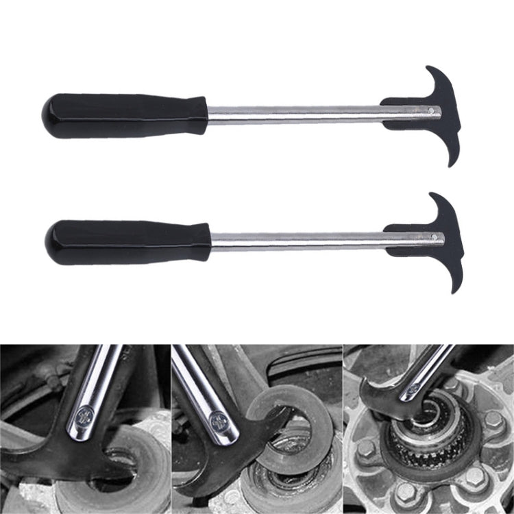 2 PCS Oil Seal Disassembly Tool Double Head Oil Seal Wrench Puller