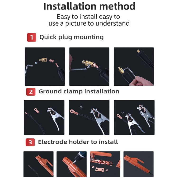 MMA-250 Household Small Intelligent DC Handheld Electric Welder