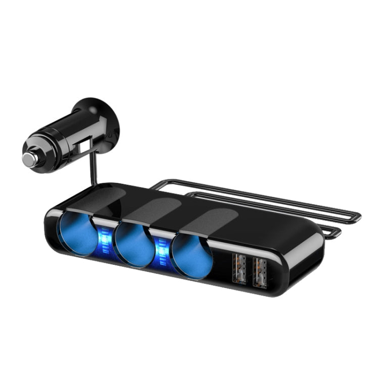 SHUNWEI Car Cigarette Lighter Charger 12/24V USB Converts Socket, Style: