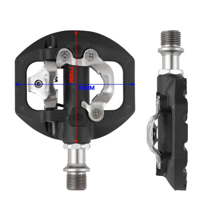 WEST BIKING Mountain Bike Aluminum Alloy Bearing Single-sided Self-locking Pedal Reluova