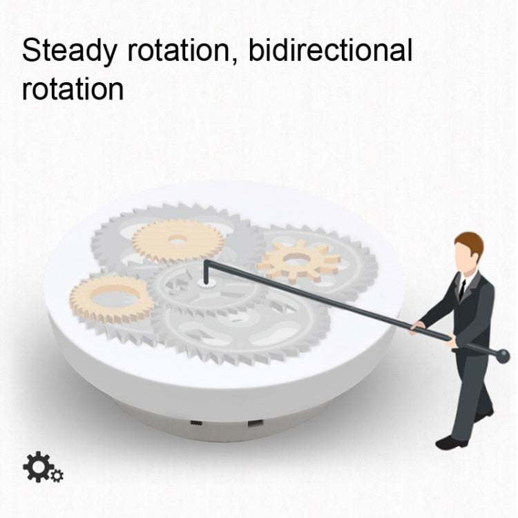 Photography Electric Turntable Automatic Rotating Display Stand,Style: My Store