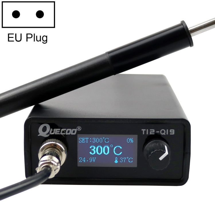 QUECOO 1.3 Inch Display Soldering Station with Handle