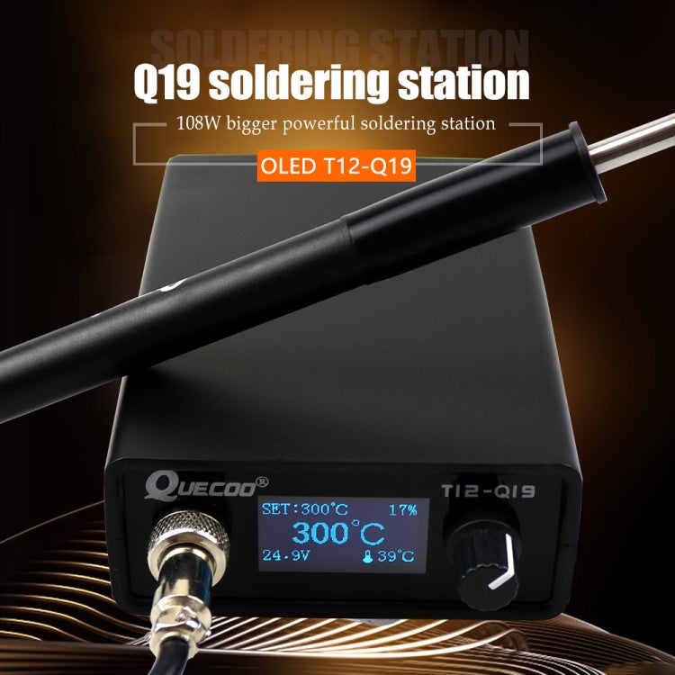 QUECOO 1.3 Inch Display Soldering Station with Handle My Store