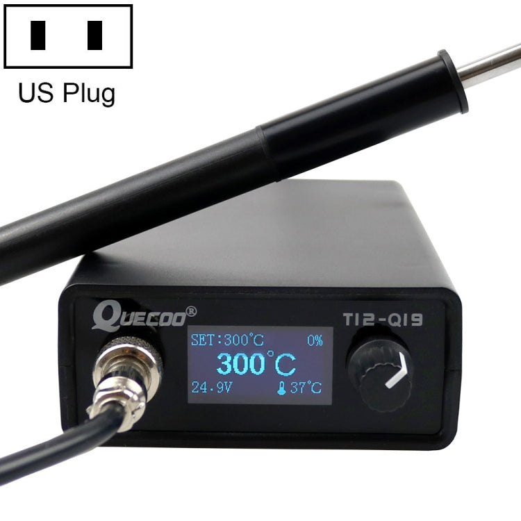 QUECOO 1.3 Inch Display Soldering Station with Handle