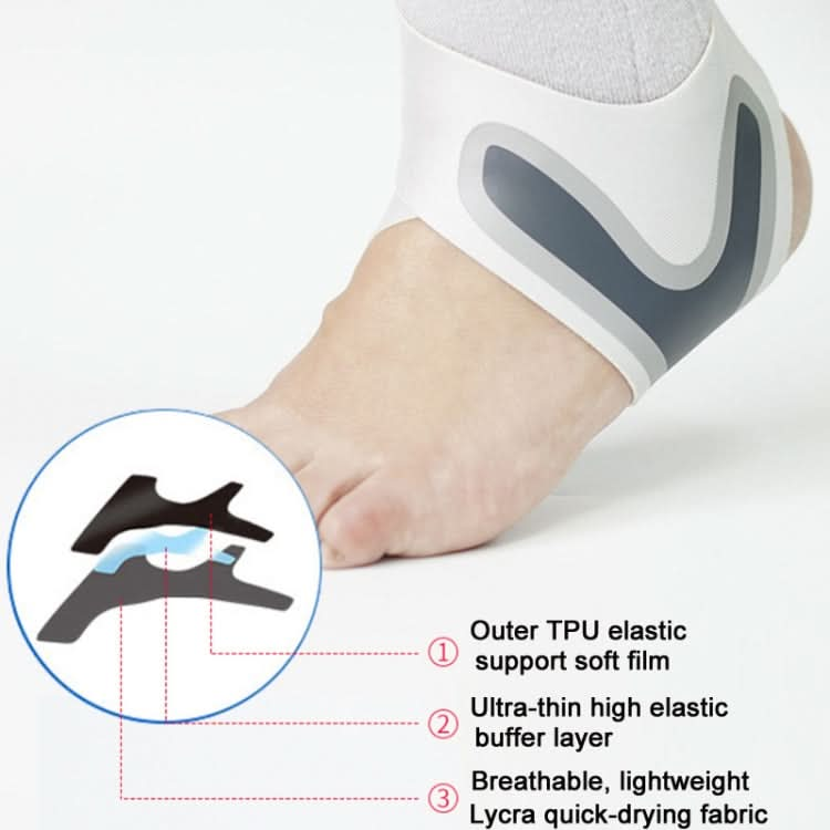 Thin Breathable Compression Ankle Sprain Fixation Strap, Size: Reluova