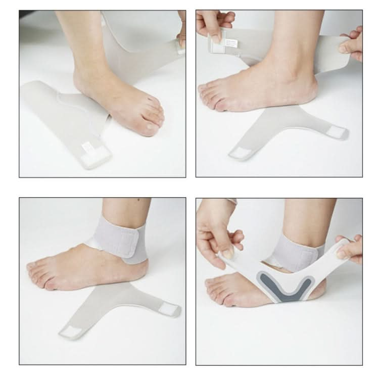 Thin Breathable Compression Ankle Sprain Fixation Strap, Size: Reluova