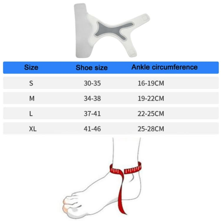 Thin Breathable Compression Ankle Sprain Fixation Strap, Size: Reluova