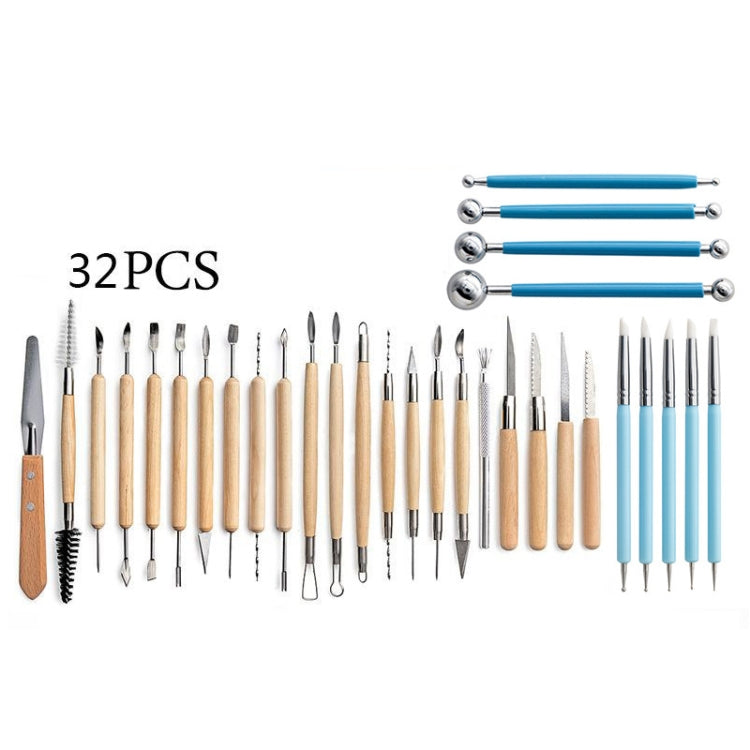 Pottery Tool Set Pottery Clay Stone Carving Knife DIY Clay Combination Tool My Store