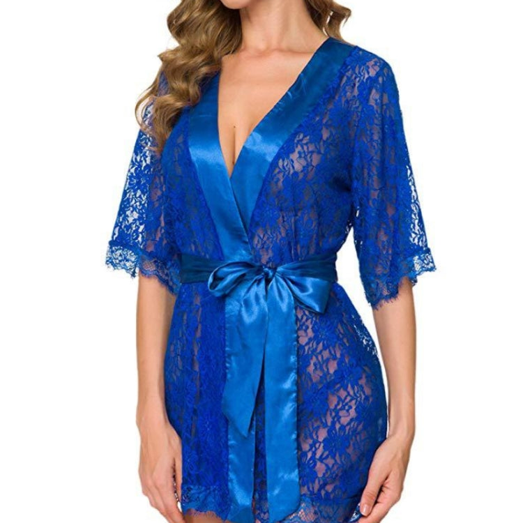 Women Lace Cutout Nightgown Sexy Suit