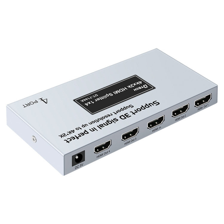 DTECH DT-7144A HDMI 2.0 1 In 4 Out 4K X 2K HD Video Splitter, CN Plug My Store