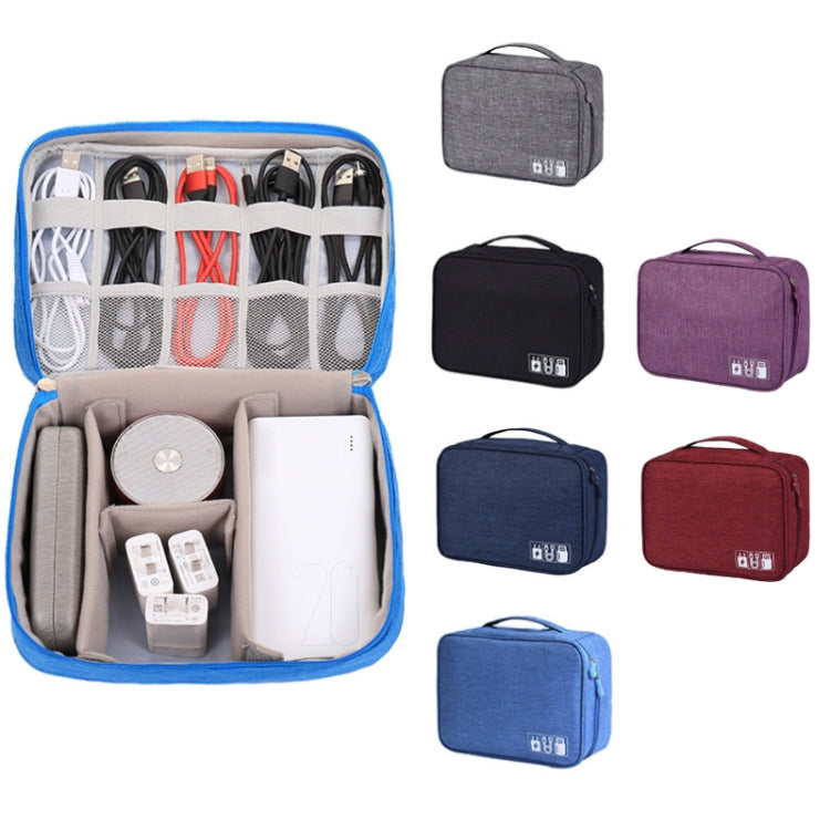 Multifunctional Cationic Digital U Disk Data Cable Storage Bag My Store