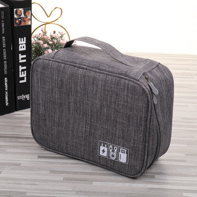 Multifunctional Cationic Digital U Disk Data Cable Storage Bag My Store