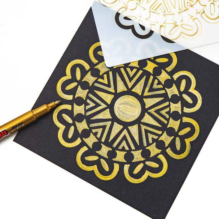 45 In 1  Mandala Tool Painting Set Cutout Template My Store