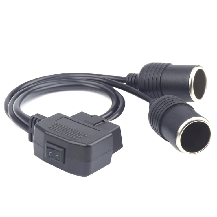 Car OBD To Cigarette Lighter Female Seat Driving Recorder Power Cord