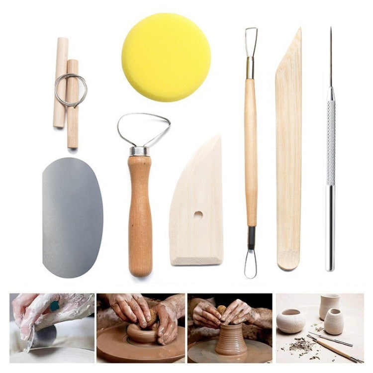 38 In 1 Pottery Tool Kit Pottery Clay Carving Knife My Store