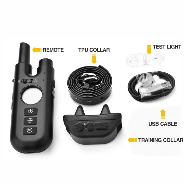 Intelligent Remote Control Dog Trainer Automatic Barking Stop Collar - Reluova