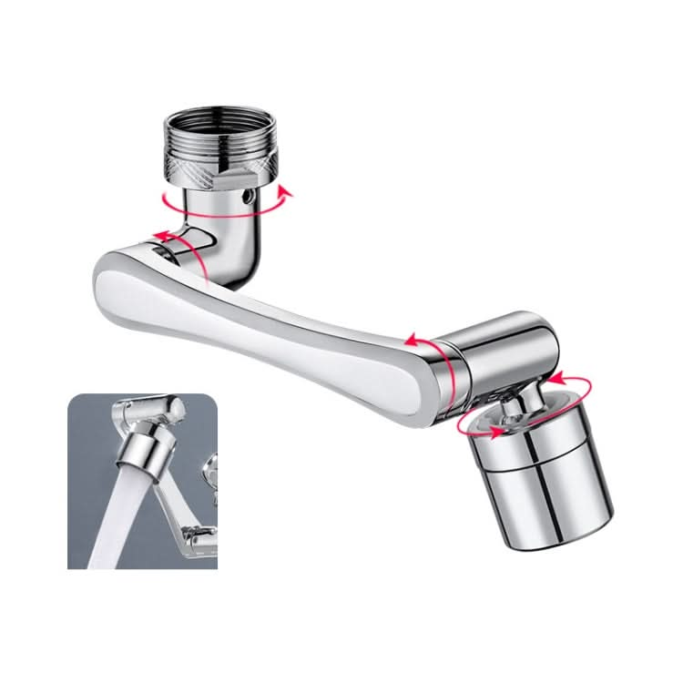 Faucet Robot Arm Universal Extender 1080 Degree Lifting Aerator Reluova