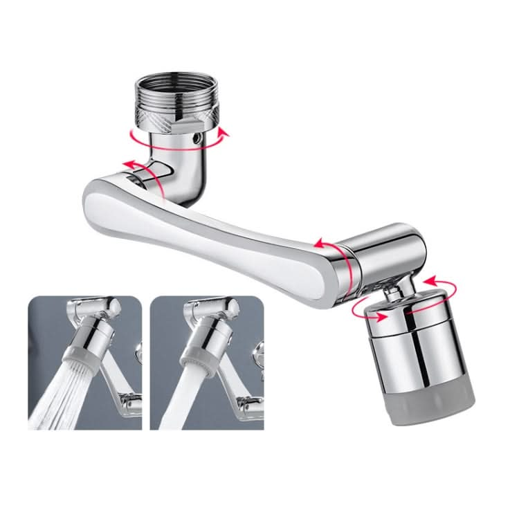 Faucet Robot Arm Universal Extender 1080 Degree Lifting Aerator Reluova