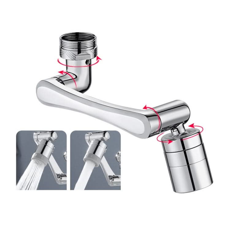 Faucet Robot Arm Universal Extender 1080 Degree Lifting Aerator Reluova