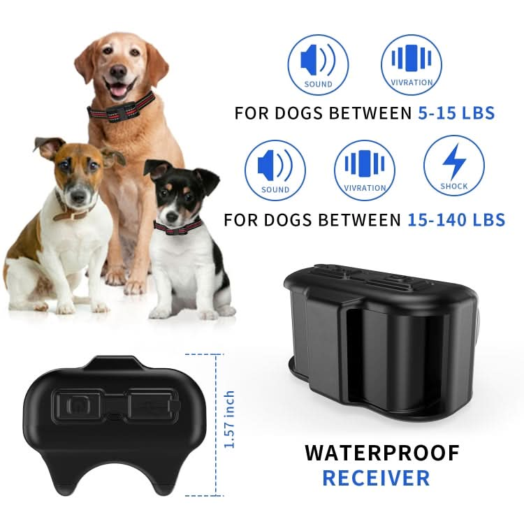 Electronic Dog Trainer Rechargeable Pet Remote Control Bark Stopper - Reluova