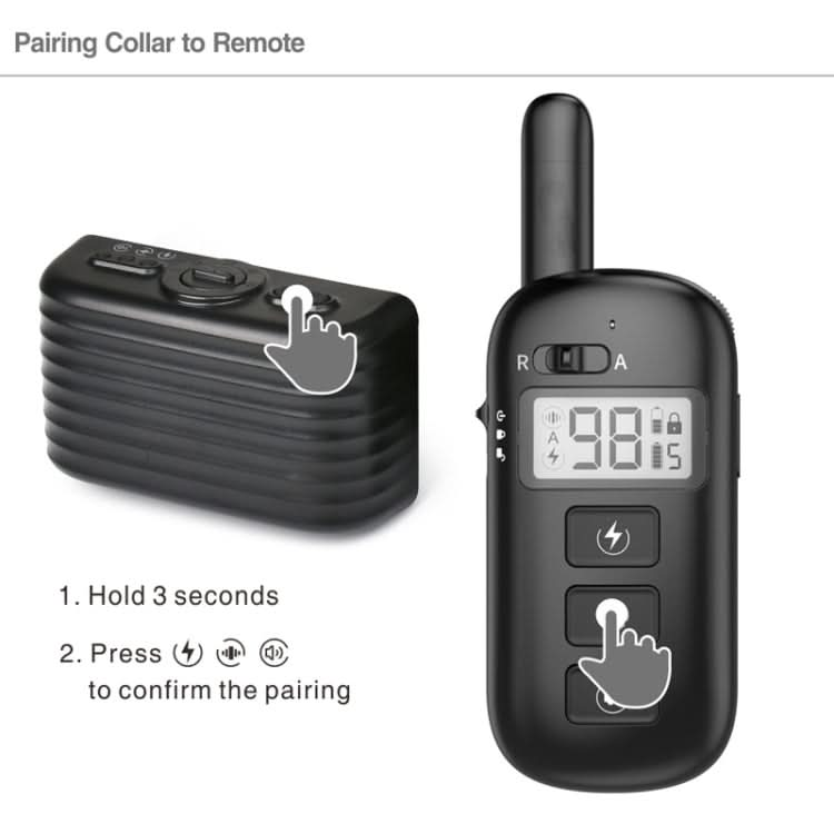 Remote Control Trainer Dog Collar Automatic Bark Stop Device - Reluova