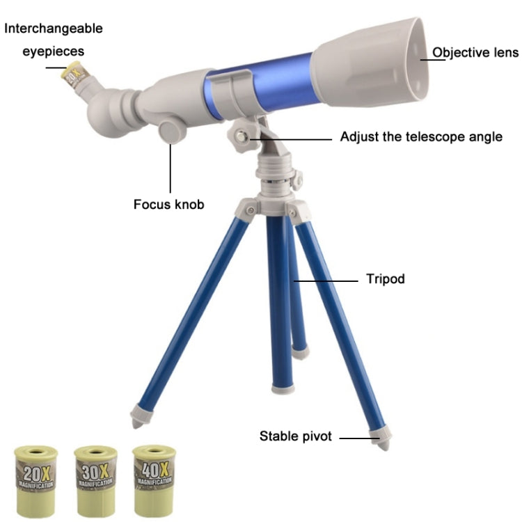 Children High-definition Multiple Astronomical Telescope Science Teaching Aids Reluova