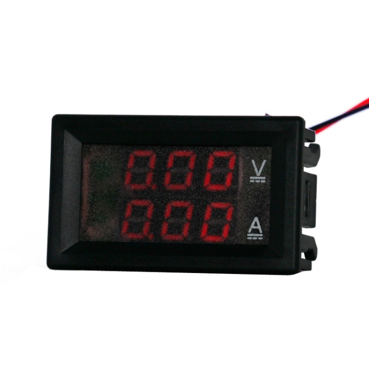 Dual-Display Voltage Current Meter Digital DC Voltage Meter Reluova