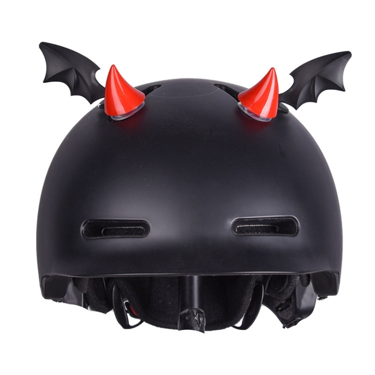 2pcs /Pair Motorcycle Helmet Devil Sucker Decoration, Style: ÎҵÄÉ̵ê