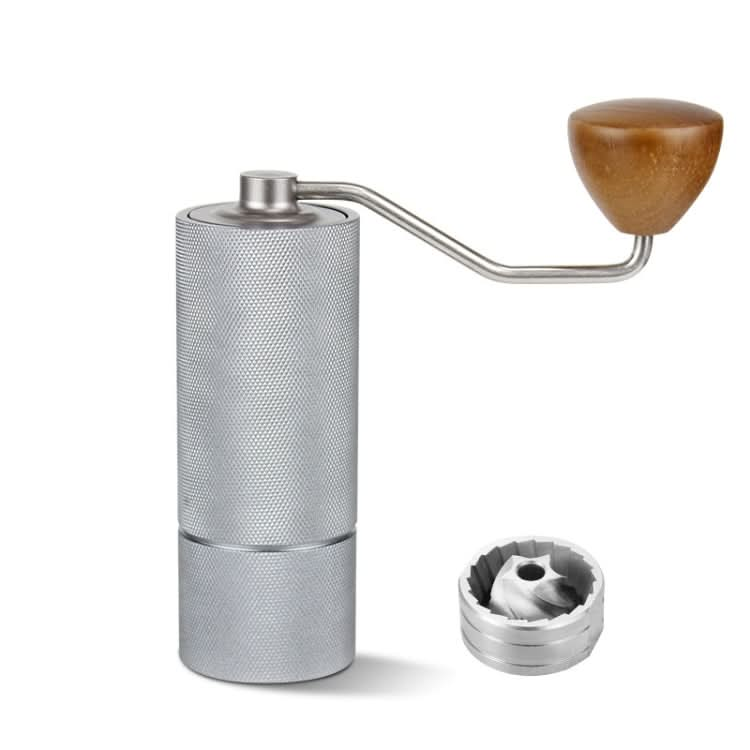 CNC Stainless Steel Hand Crank Coffee Bean Grinder Reluova