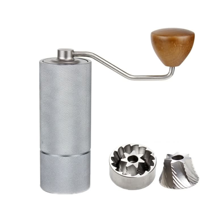 CNC Stainless Steel Hand Crank Coffee Bean Grinder Reluova