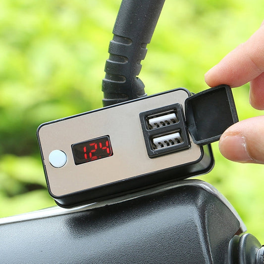 Digital Display Dual USB Universal Waterproof Motorcycle Mobile Phone Charger ÎҵÄÉ̵ê