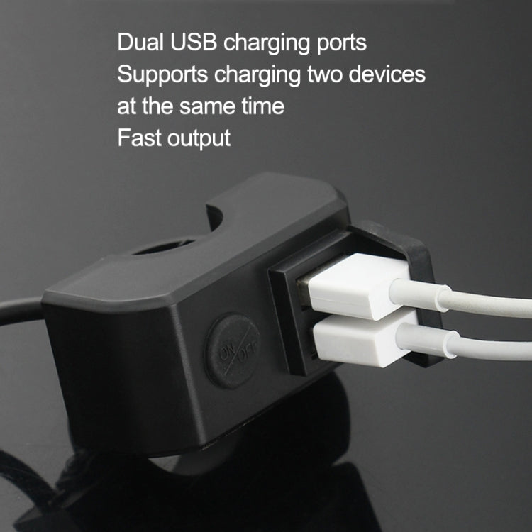 Motorcycle Dual USB Mobile Phone Charger 5V 3A Fast Charging ÎҵÄÉ̵ê