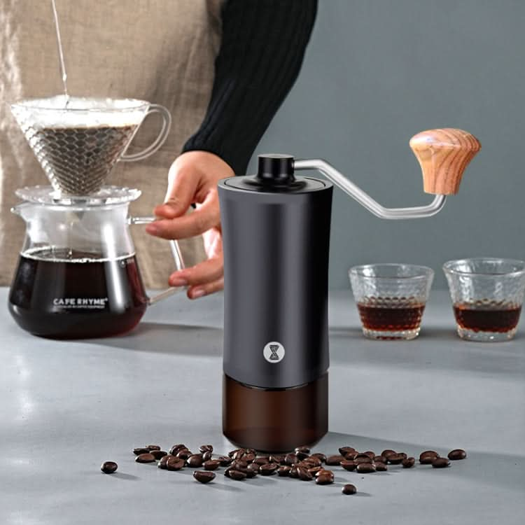 Manual Stainless Steel Core Dual Shaft Hand Crank Coffee Bean Grinder - Reluova