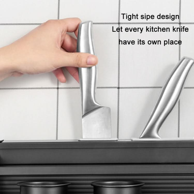 Kitchen Wall Mounted Seasoning Bottle Knife Storage Rack, Specifications Reluova