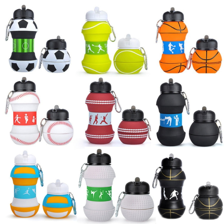 Outdoor Sports Anti-fall Water Bottle Portable Leak-proof Silicone Folding Cup, Shape: Reluova