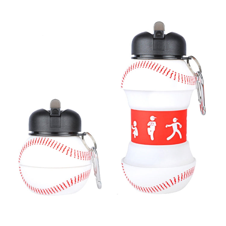 Outdoor Sports Anti-fall Water Bottle Portable Leak-proof Silicone Folding Cup, Shape: Reluova