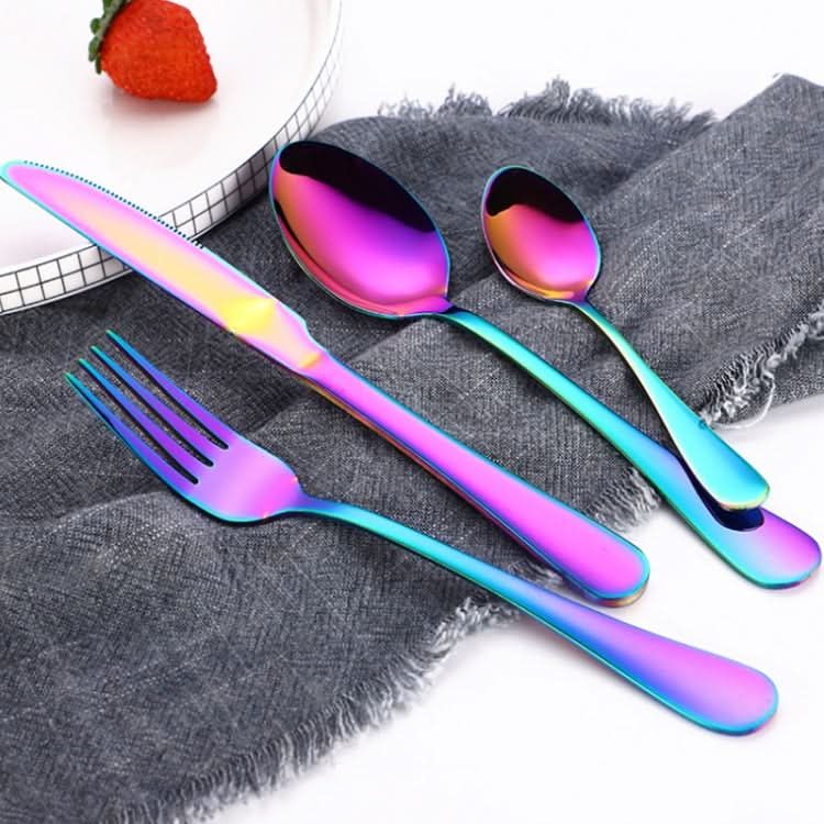 4PCS/Set Stainless Steel Western Steak Fork Spoon Knife Set-Reluova