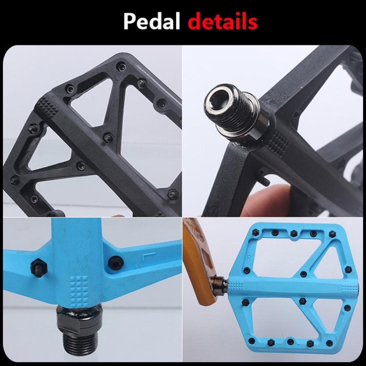 RACEWORK RK66 Mountain Bike Nylon Fiber Pedals