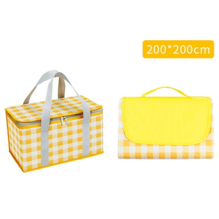 JY2209 Camping Moistureproof Portable Picnic Basket Set, Spec: Reluova