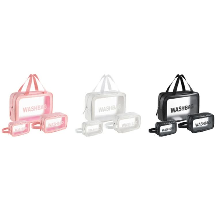 PVC Transparent Waterproof Portable Cosmetic Bag, Size: Reluova