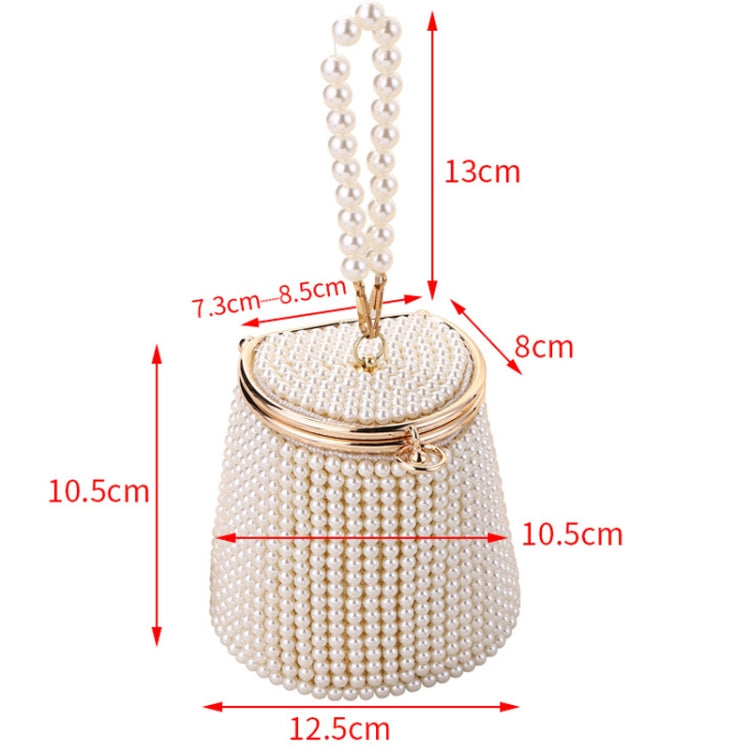 Pearl Evening Bag Mini Tote Pearl Bucket Bag My Store