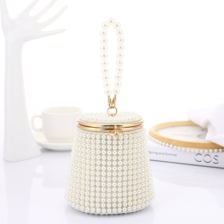 Pearl Evening Bag Mini Tote Pearl Bucket Bag My Store