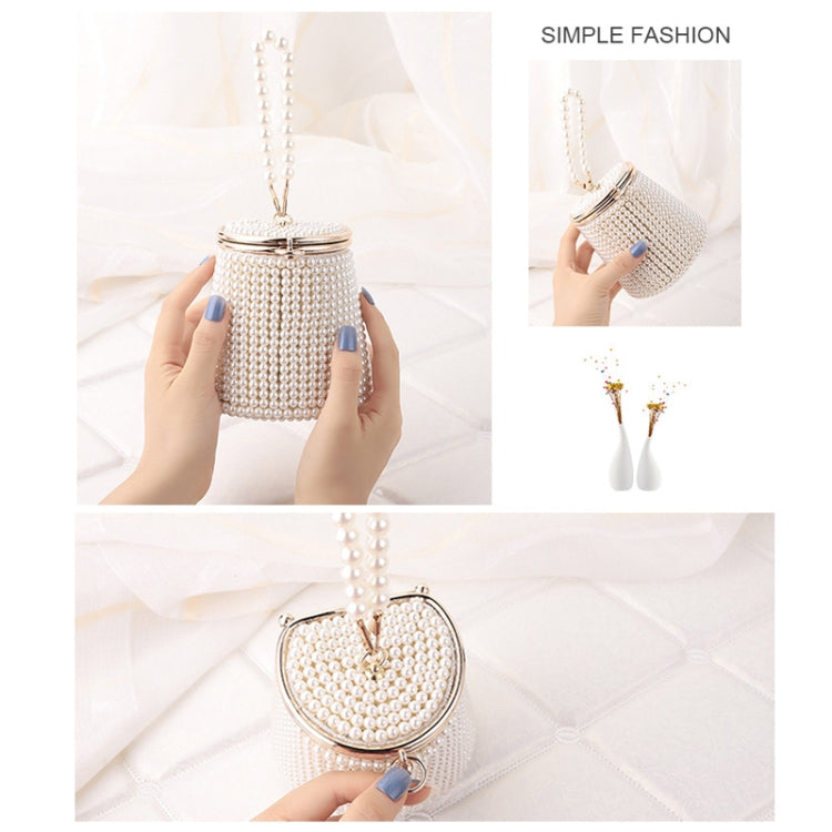 Pearl Evening Bag Mini Tote Pearl Bucket Bag My Store