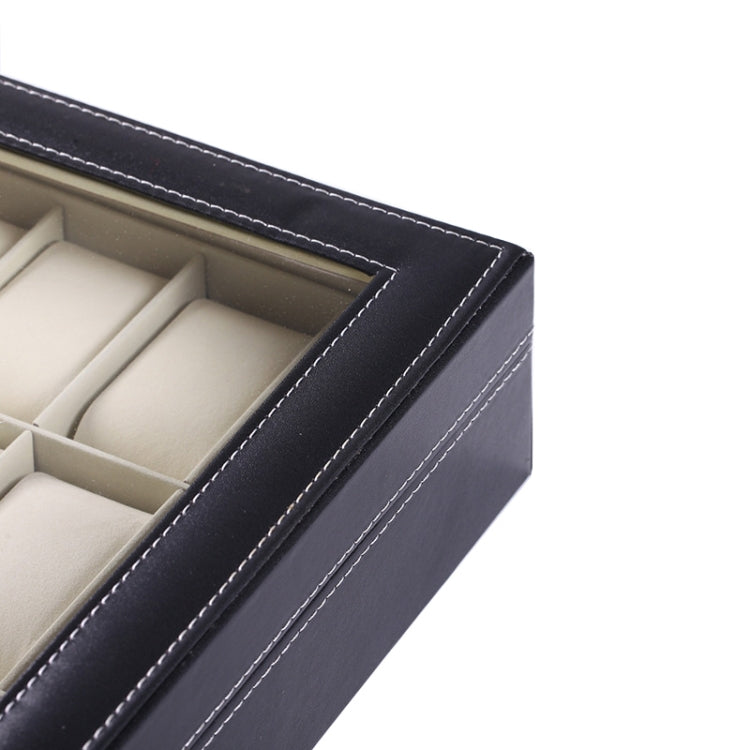 24 Bit PU Leather Watch Storage Box Display Box-Reluova